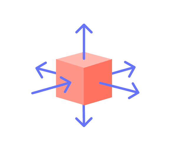 A representation of a dynamic QR code routing to multiple places